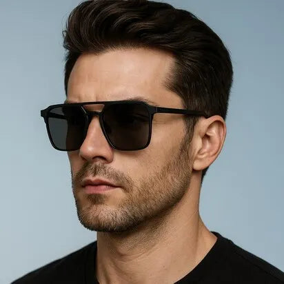 3-in-1-Brille mit polarisiertem Clip-On