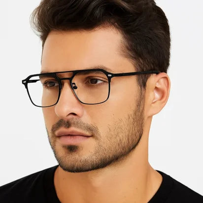 3-in-1-Brille mit polarisiertem Clip-On