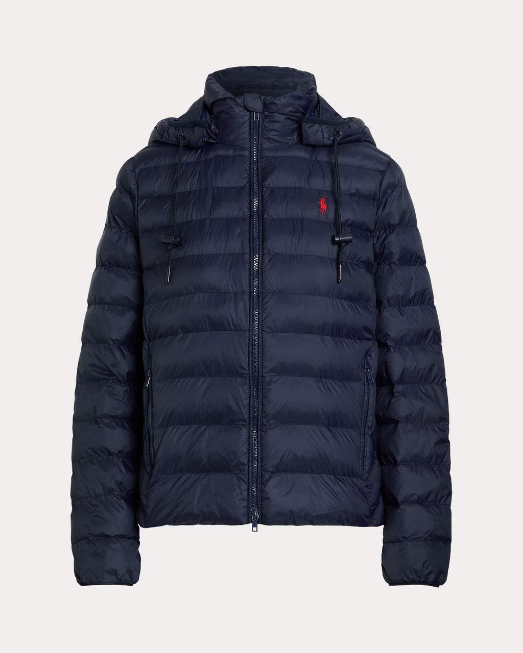 Water-Resistant Packable Hooded Jacket