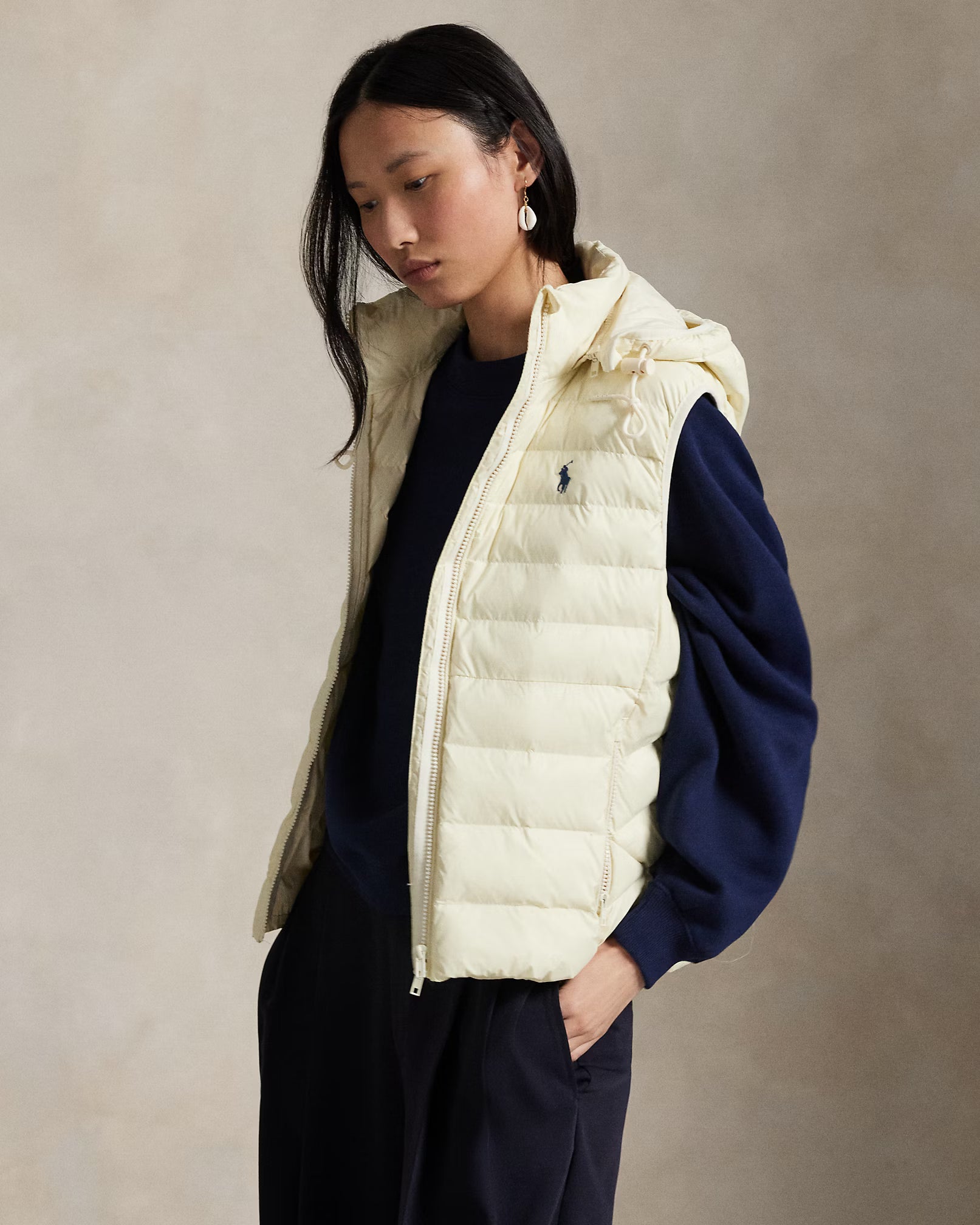 Water-Repellent Packable Gilet